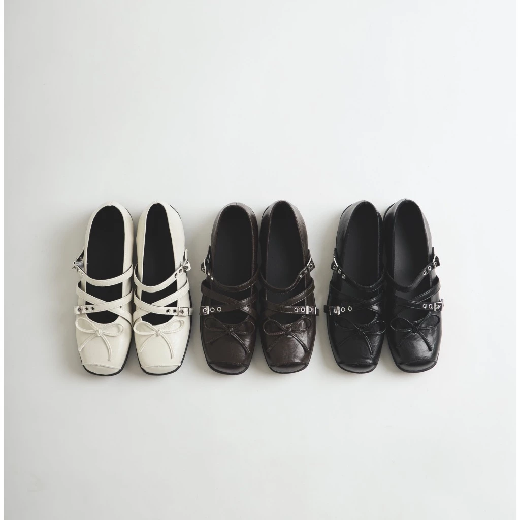 wilana shoes รองเท้า มีสายคาด3สาย รุ่น TT-3