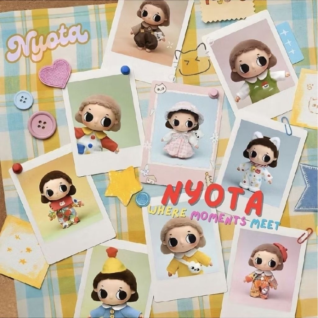 พร้อมส่งในไทย🌈📌พวงกุญแจ Nyota Where Moments Meet Series Plush