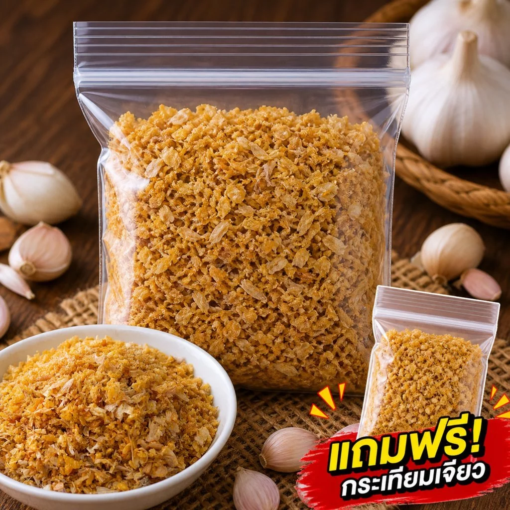 ของแถมสำหรับลูกค้าที่สั่งสินค้าจาก น้ำพริกแม่พลอย กระเทียมเจียว 1 ชุด และ แถมบริการหลังการขายฟรี