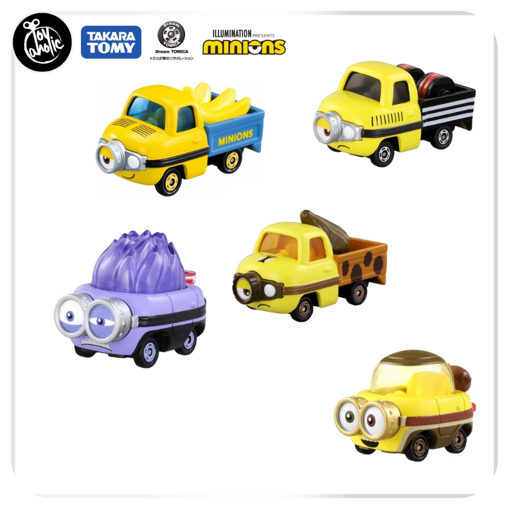 [ลิขสิทธิ์แท้ /พร้อมส่ง ] Dream Tomica Minion Movie Collection