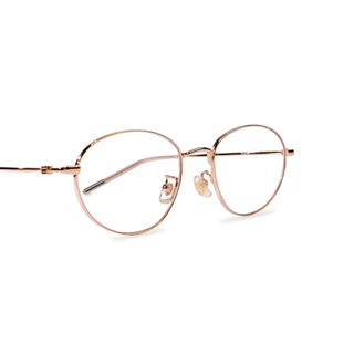 CLAIRE : (VI) แว่นสายตายาว รุ่น "Vivienne" แว่นกรองแสงสีฟ้า กันแดดUV400 ออกแดดเปลี่ยน"สีชา" | Glasses