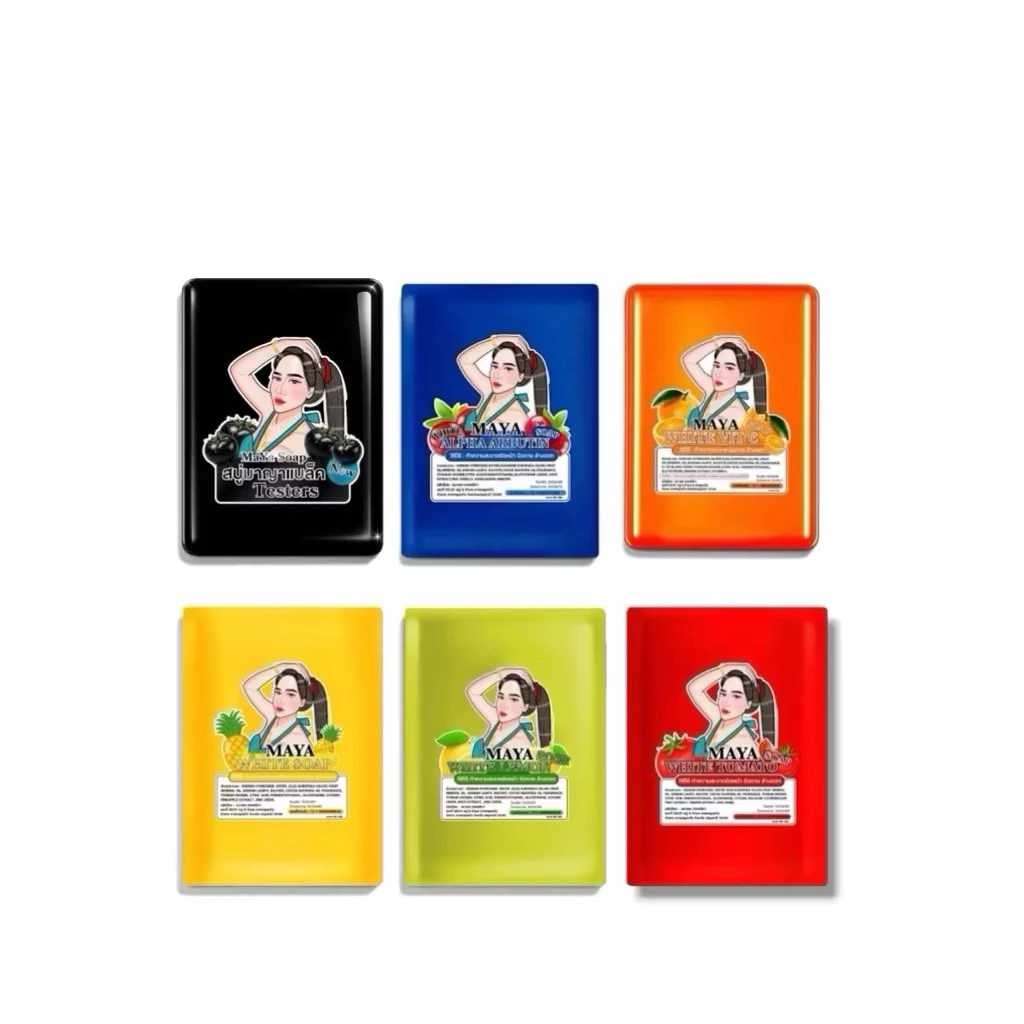 [1 ก้อน] MAYA สบู่มาญา ทำความสะอาดผิวกายขนาด 60 g. มี 4 สูตร
