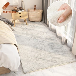MATELIER พรม พรมปูพื้นห้องนอน พรมปูพื้น พรมห้องนอน พรมขนนุ่ม พรมหนา พรมยาวข้างเตียง พรมมินิมอล ตกแต่งห้องนอน ขนาดใหญ่