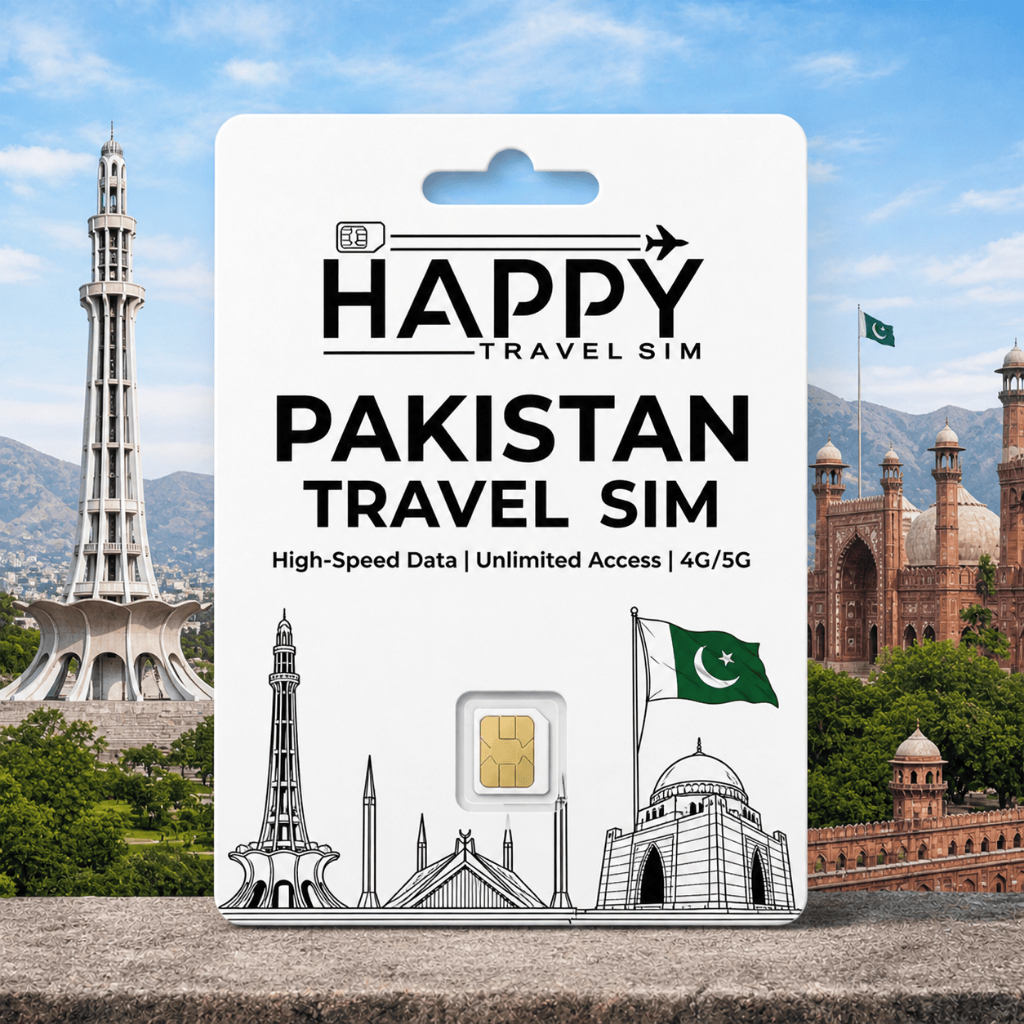 ซิมการ์ดปากีสถาน, ซิมการ์ดท่องเที่ยวปากีสถาน Pakistan SIM Card, Travel SIM Card