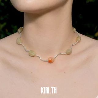 [ประกัน 2 เดือน] สร้อยลูกปัด สร้อยคอแฮนด์เมด พร้อมส่ง! สไตล์มินิมอล ปรับสายได้