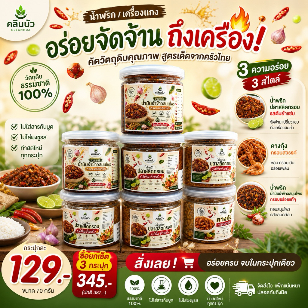 น้ำพริกผัดหมูสับ เพื่อสุขภาพอร่อยปราศจากผงชูรส คีโตทานได้เน้นโปรตีน แคลอรี่ต่ำ ไม่ใส่วัตถุกันเสีย