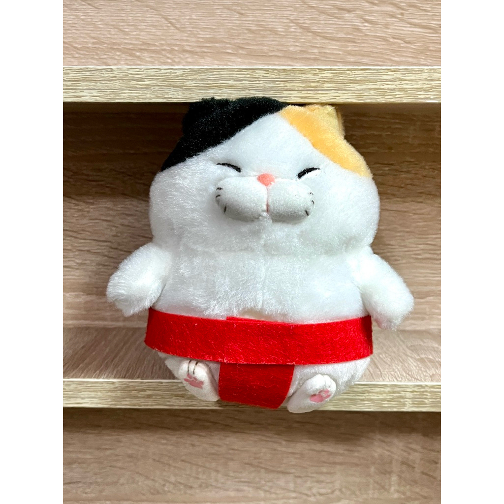 ตุ๊กตา แมวมันจู สามสีชุดซูโม่ Higemanjyu Amufun (Amuse)