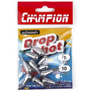 CHAMPION ตะกั่ว DROP SHOT ตะกั่วหยดน้ำ แชมป์เปี้ยน