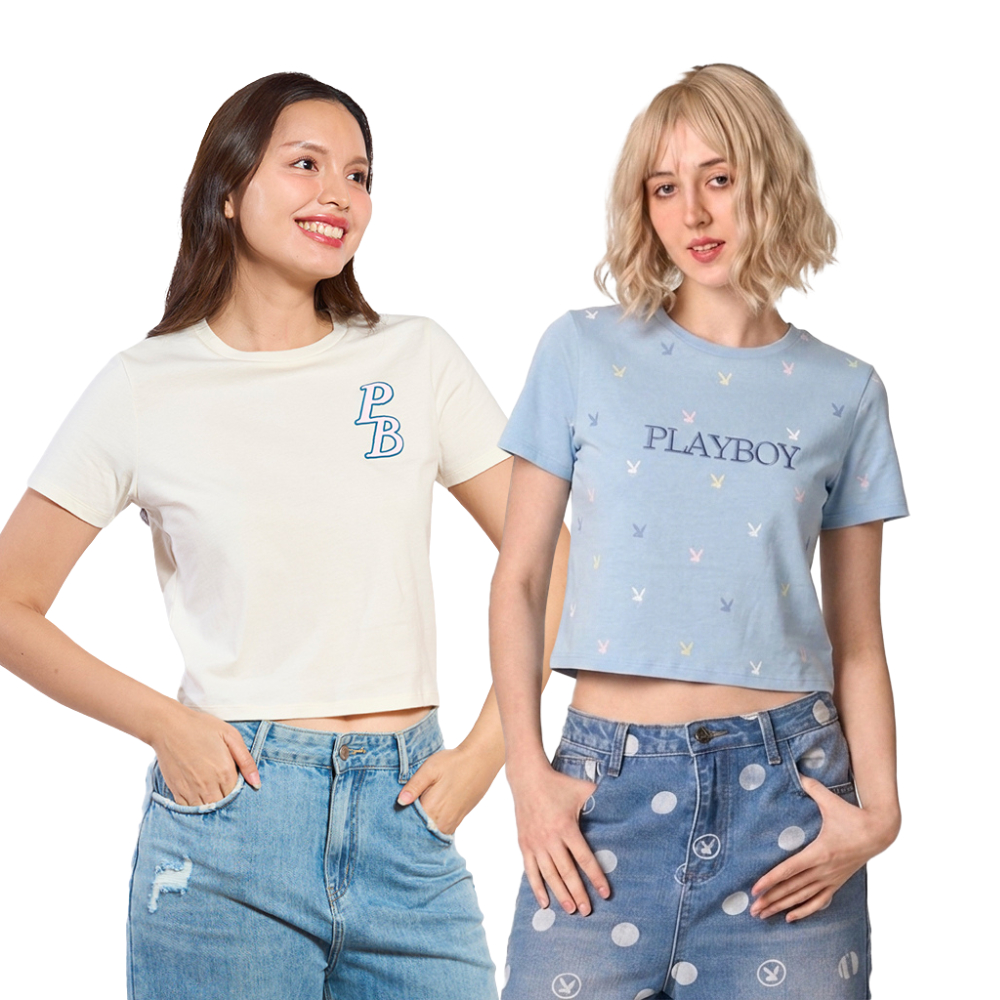 PLAYBOY  Baby T  เสื้อผ้าผู้หญิง ตะกร้ารวมสำหรับ creator