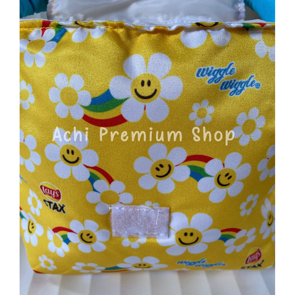Puffy Bag Lay’s Stax กระเป๋านุ่มนิ่มเลย์ X WG ลิขสิทธิ์แท้ น่ารักมาก ขนาด 17x16x10 cm. ราคา ถูกที่สุด ดีลบีเคเค แกลเลอรีภาพที่ 8