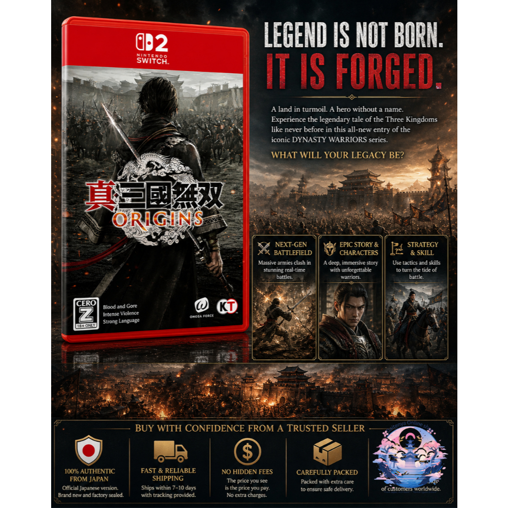 ⚔️ **Nintendo Switch 2 - Koei Tecmo - Dynasty Warriors ORIGINS — THE NEW DAWN** มอบประสบการณ์สมรภูมิ