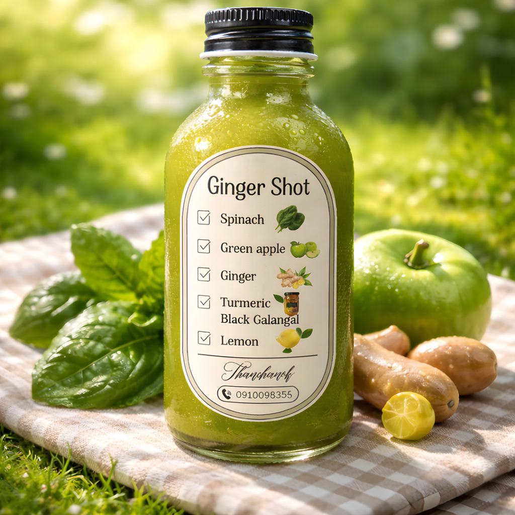 Green Vitality Ginger Shot