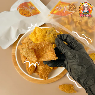 [เซ็ตคู่ขายดี]หนังไก่กรอบ + หนังปลาแซลมอน