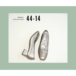 รองเท้าเเฟชั่นผู้หญิงเเบบคัชชูเเฟชั่นส้นปานกลาง No. 44-14 NE&NA Collection Shoes