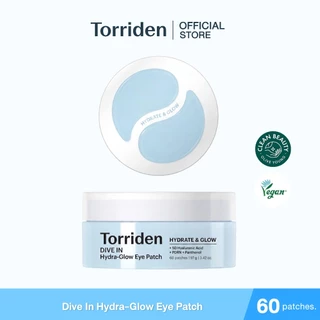 [New] Torriden DIVE IN Hydra-Glow Eye Patch (60 Patches) สำหรับบริเวณใต้ตา มาส์กตา ความชุ่มชื้น