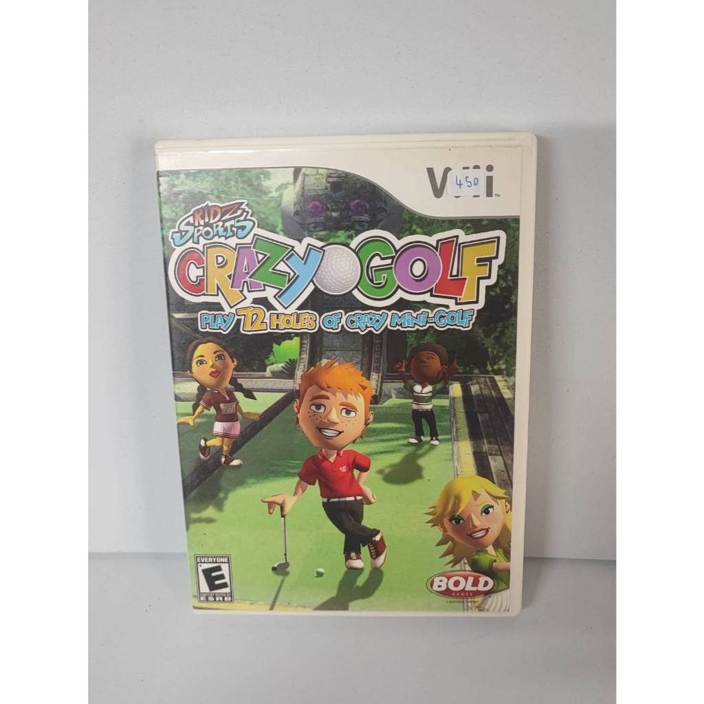 แผ่นเกมส์ Wii Game : Kidz Sports Crazy Golf : Wii Us