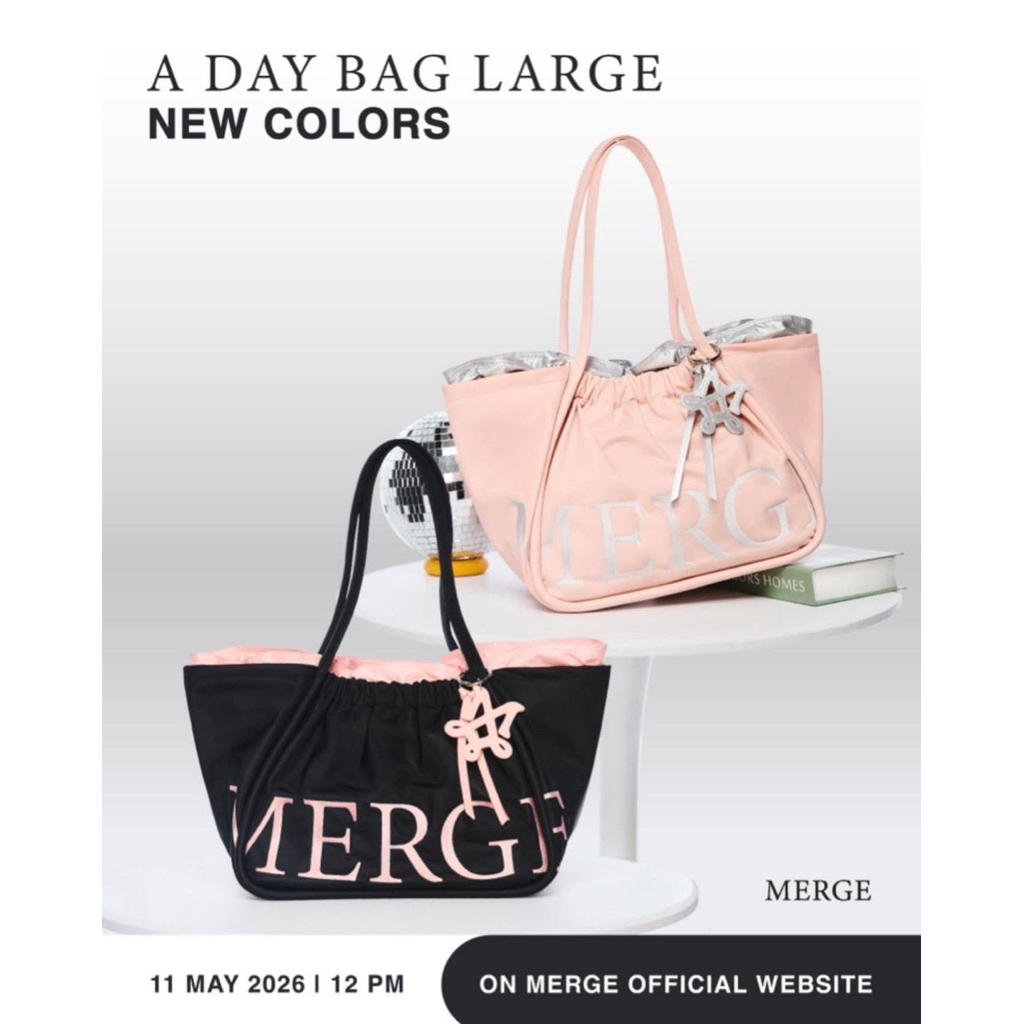 พร้อมส่ง📦Merge Nylon ไซซ์ L - แถมผ้า (ใช้โค้ดลด 20-30%)