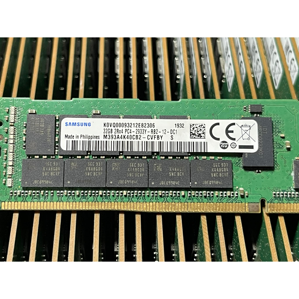 RAM ECC DDR4 samsung 32GB 2Rx4 PC4-2933Y-RB2-12-DC1
