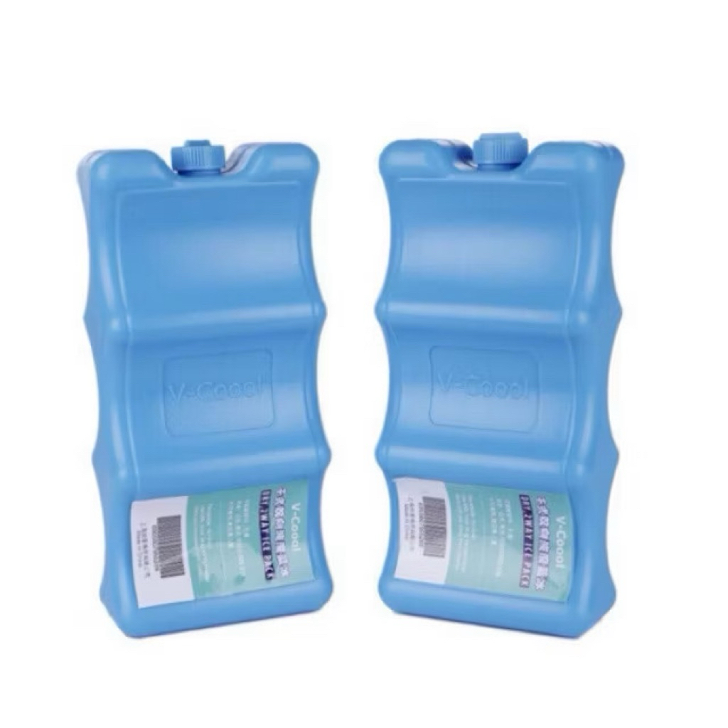 Cool Ice Pack น้ำแข็งเทียม V-Cool สีฟ้า ใช้ซ้ำได้ | เก็บความเย็นนาน | สำหรับกระเป๋าเก็บความเย็น [มือ
