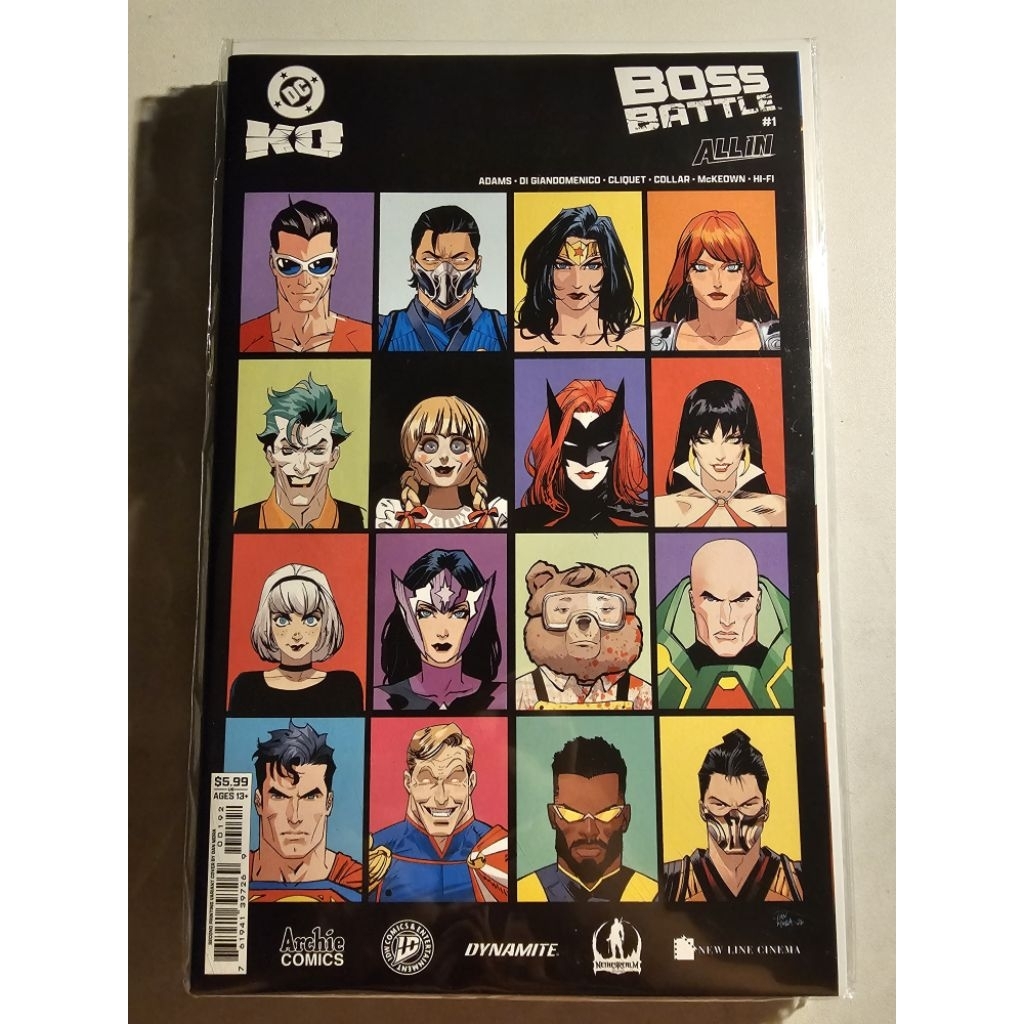 DC K.O. – Boss Battle #1 (2nd Print Dan Mora Variant)