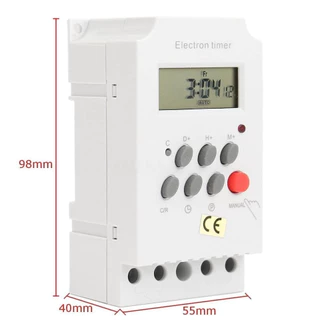 KG316T -ll Timer Switch 12V 220V AC/DC นาฬิกา เครื่องตั้งเวลา 25A เปิด-ปิด ใช้งานง่าย ประหยัดพลังงาน