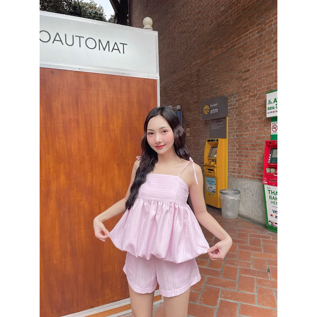 ชุดเซ็ท SunFlower เสื้อและกางเกง thumbnail 8