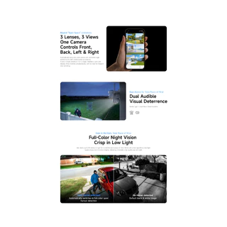 VSTARCAM CS623SR CG623SR AOV WIFI / SIM 4G camera 1080P X3 iP Camera กล้องวงจรปิดไร้สาย