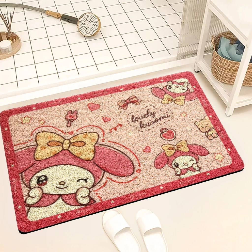 Kanta🔥พรมเช็ดเท้า PVC พรมดักฝุ่น พรมหน้าบ้าน ขนาด 40x60cm