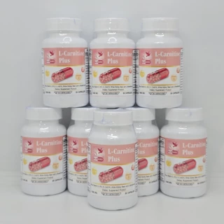 แอลคาร์นิทีน พลัส L-Carnitine Plus ตรา บลูเบิร์ด ขนาด 1000 มิลลิกรัม 30 แคปซูล