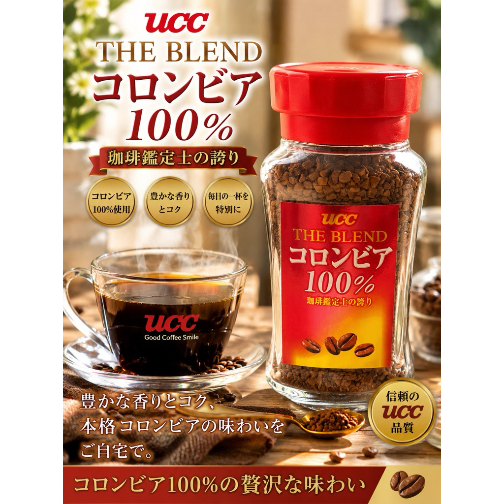 กาแฟ UCC THE BLEAND 💯‼️