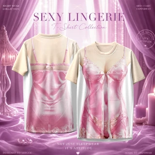 เสื้อคอกลม ลาย เสน่ห์ยามราตรี
