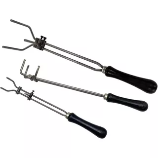 Inf แหนบเบ้าหลอม Crucible Clamp Platinums Bowl Clamp คีมสําหรับหลอมโลหะ