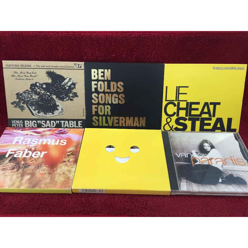 CD Thee Unstrung / Karla Bonoff / Erykah Badu / Jazz in the Cafes / James Brown สภาพตามรูปปก AA308(46-90)