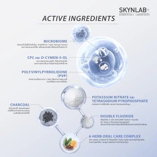 Skynlab ยาสีฟันไมโครไบโอม Microbiome Toothpaste ขนาด 50g/100g