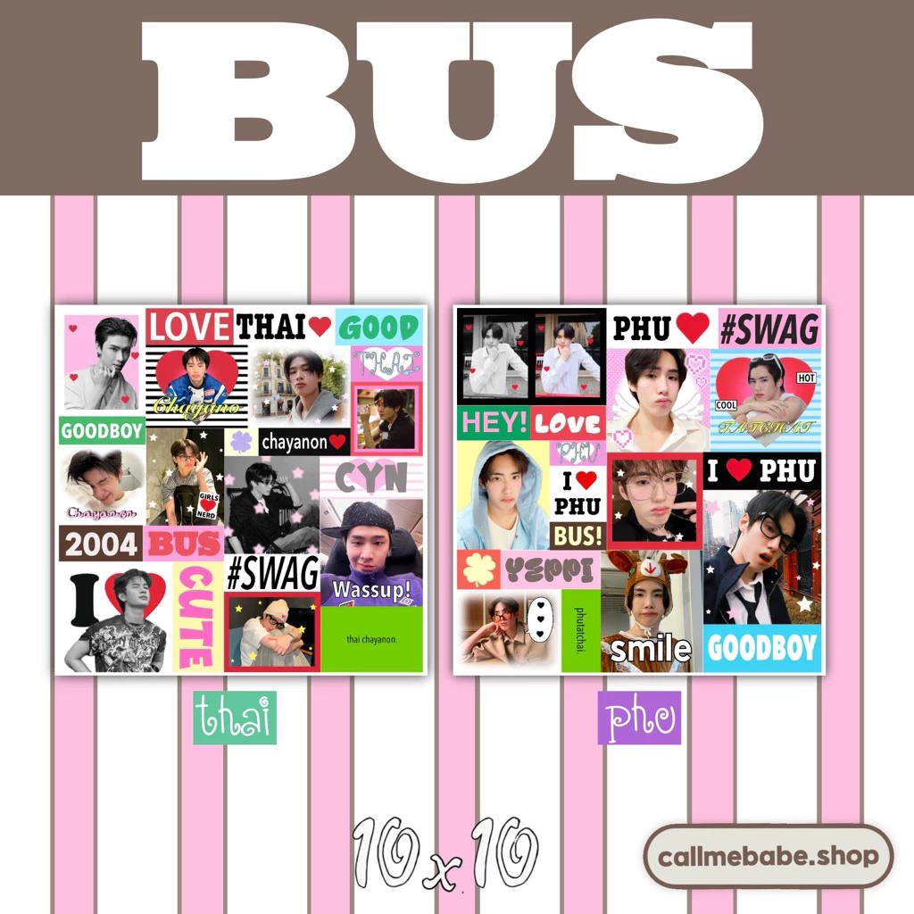 BUS STICKER (ร้านไทย)