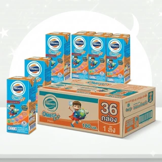 Foremost Omega 369 นม UHT รสจืด 180 มล. ยกลัง 36 กล่อง นมเด็ก DHA โอเมก้า 3-6-9 ของแท้ พร้อมส่ง
