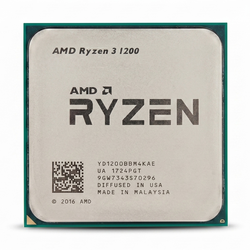 CPU AMD Ryzen 3 1200 4C/4T Socket AM4 มือสอง สภาพดี ประกัน 90 วัน