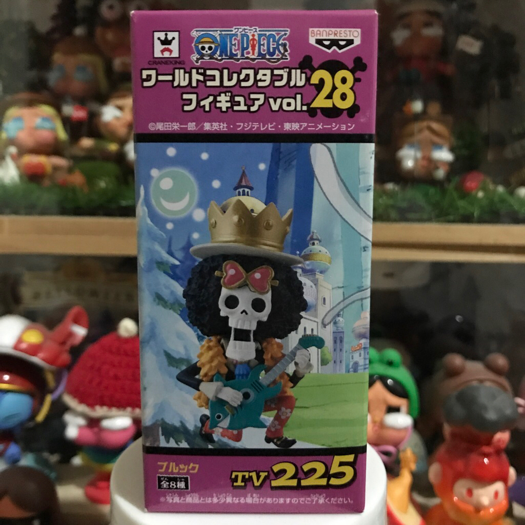 [มือ1/ส่งด่วน Lot.JP] WCF Brook One Piece TVCF 28 vol.28 TV225 ฟิกเกอร์วันพีช บรู๊ค TV 225
