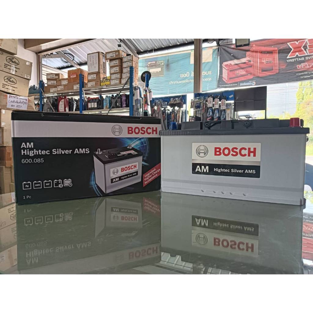 แบตเตอรี่รถยนต์ Bosch DIN100 100Ah สำหรับรถเก๋งยุโรป