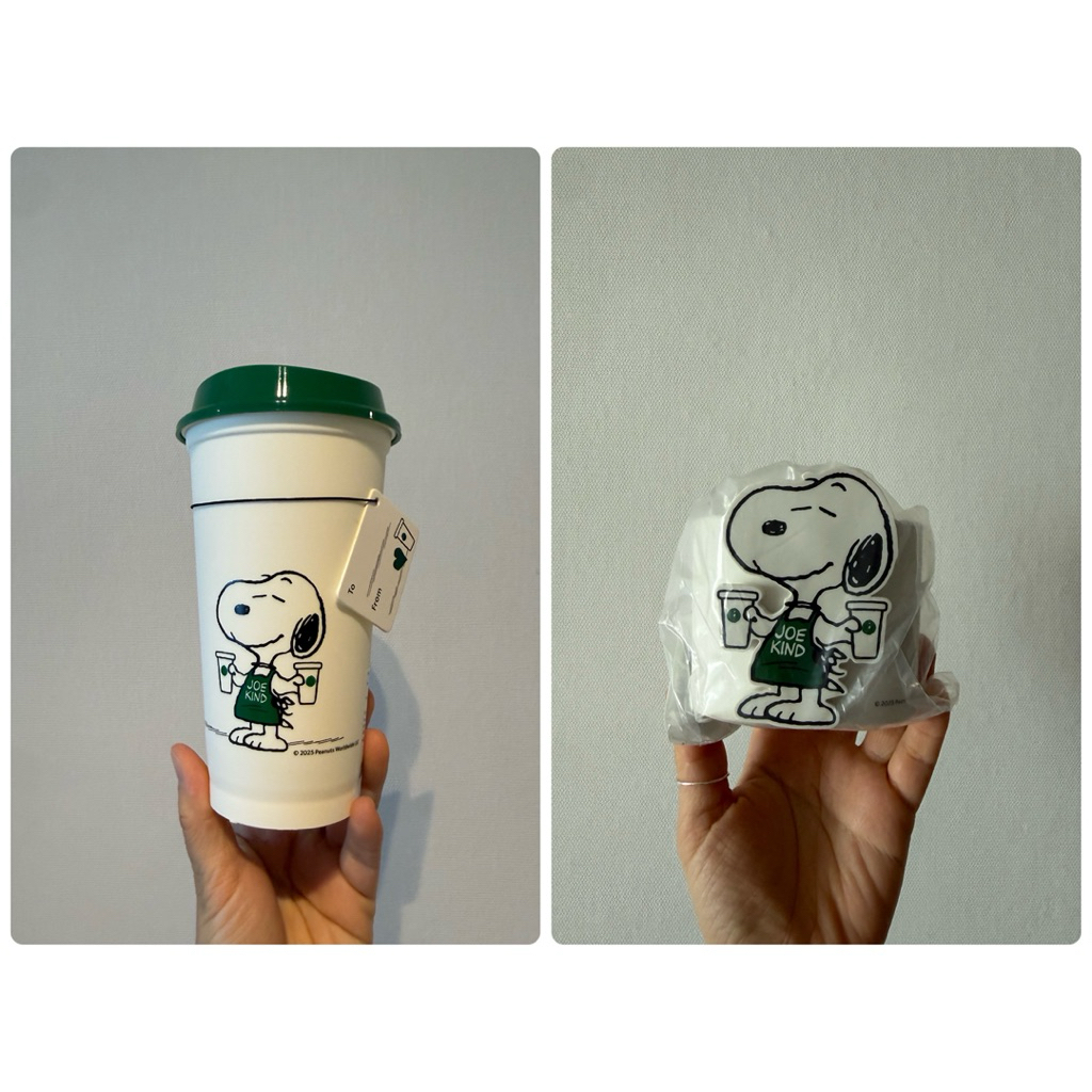 [Starbucks Thailand] Snoopy Reuseable Cup and Sleeve