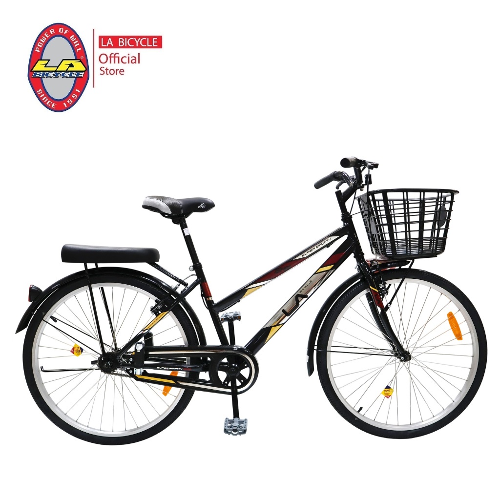 LA Bicycle จักรยานแม่บ้าน รุ่น SUPER SPORTY 26" ล้ออัลลอยด์