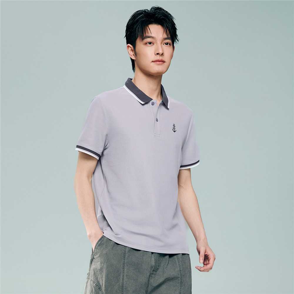 GIORDANO (Online Exclusive) เสื้อโปโลผู้ชาย Men's Cooling Polo 13016225