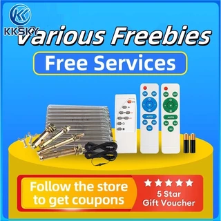 ฟรีอุปกรณ์เสริมโคมไฟรีโมทคอนโทรล แบตเตอรี่ เชื่อมต่อสายไฟ เล็บเหล็ก