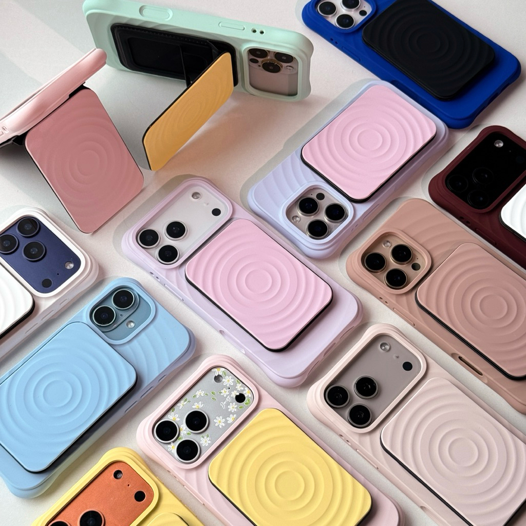 พร้อมส่ง F1S212 Bubble Card Holder Magnetic Stand 💭🍒 กระเป๋าใส่บัตรขาตั้งแม่เหล็กบับเบิ้ล ที่วางมือถือ ที่ตั้งโทรศัพท์