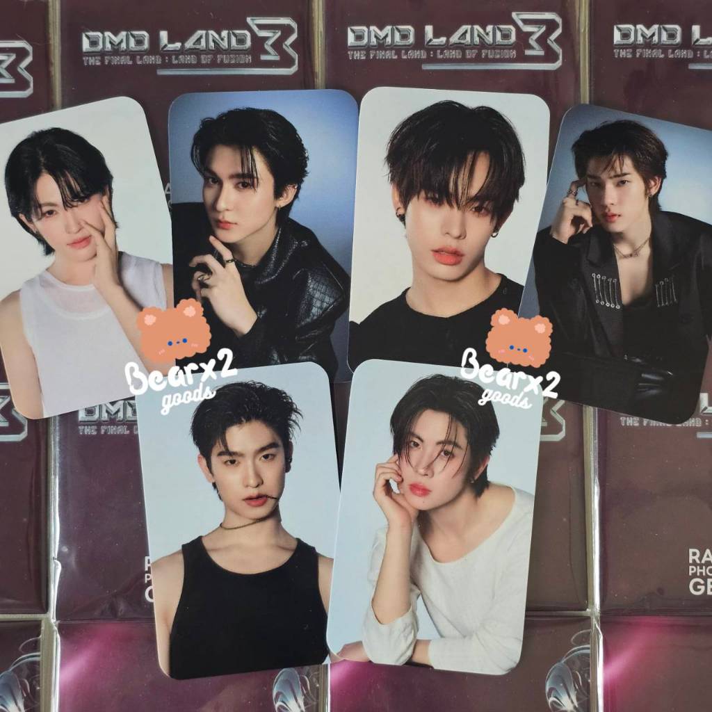 🚚 พร้อมส่ง!! การ์ดแท้ กาชา Random Photocard DMD LAND 3 (GEN3-4) เก่งน้ำปิง เติ้ลเฟิร์สวัน ตี๋ตี๋ป๋อ 