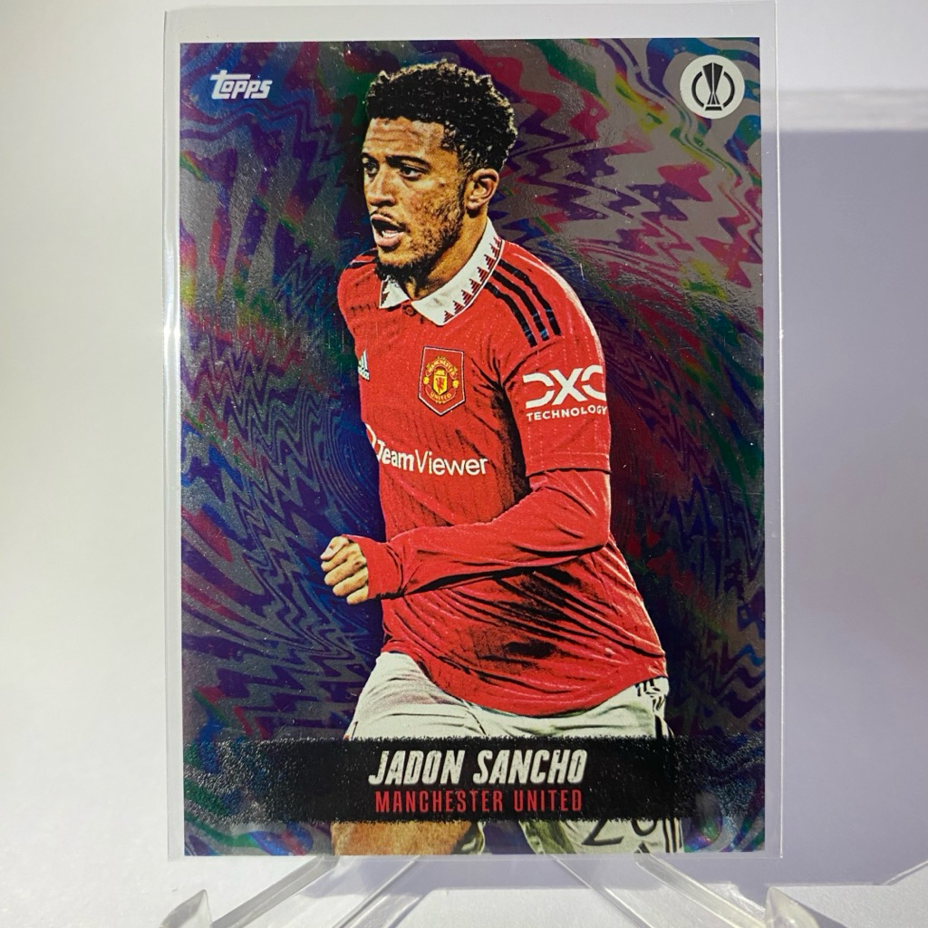 การ์ดนักฟุตบอล JADON SANCHO, MANCHESTER UNITED, TEAMMATE, TOPPS 2022