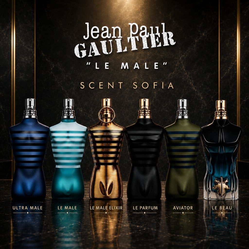 นํ้าหอมแบ่งขาย JEAN PAUL GAULTIER Le Male, Le Parfum, Ultra Male, Le Male Aviator, Le Male Elixir, L
