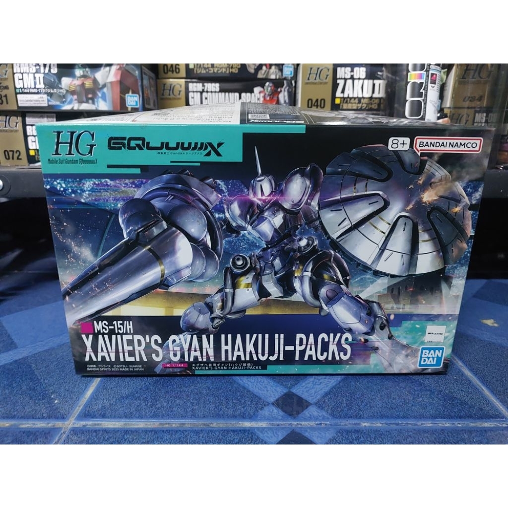 HG 1/144 Xavier’s Gyan Hakuji-Packs (GQ)