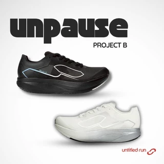 UNPAUSE Project B *ฟรีตารางเพซซ้อมเฉพาะบุคคล* อันพอส รองเท้าวิ่ง Unisex น้ำหนักเบาเพียง 175g
