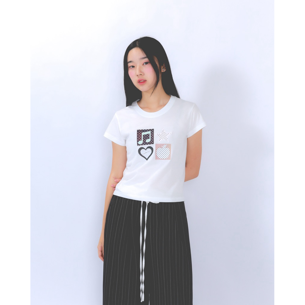 Mappi Milk Tee Collection เสื้อยืด Oversize / เบบี้ที Cotton 100%